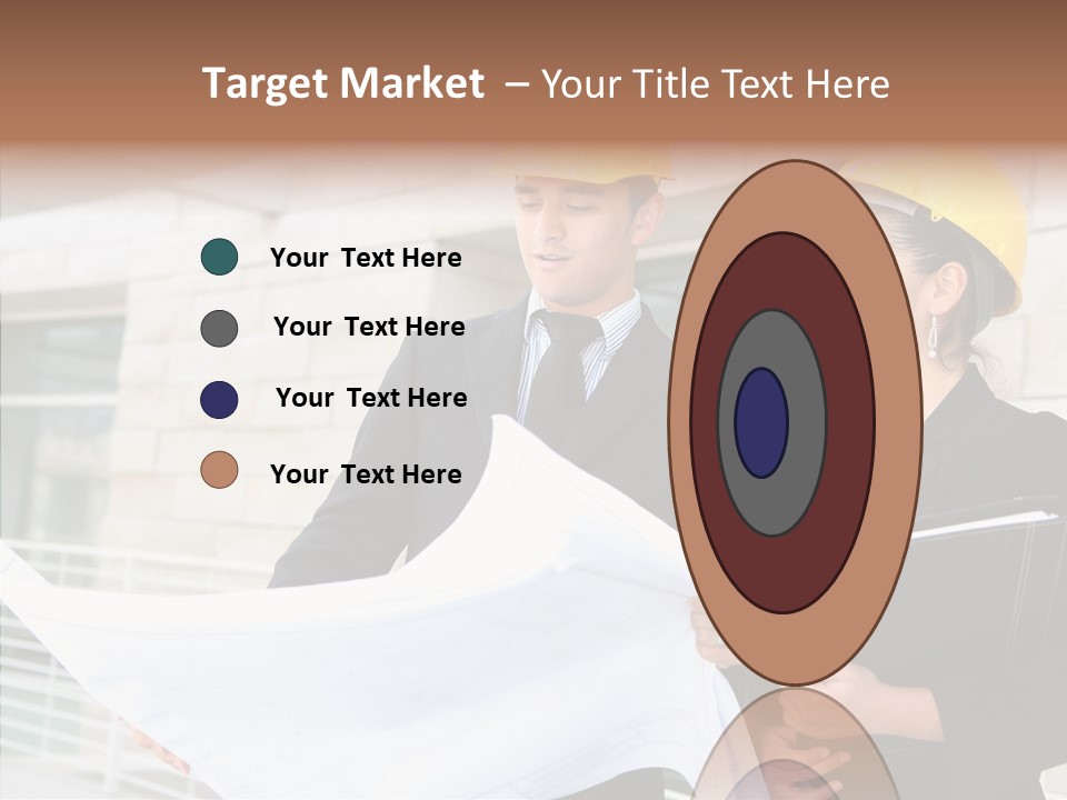 Blueprints Corporate Architect PowerPoint Template