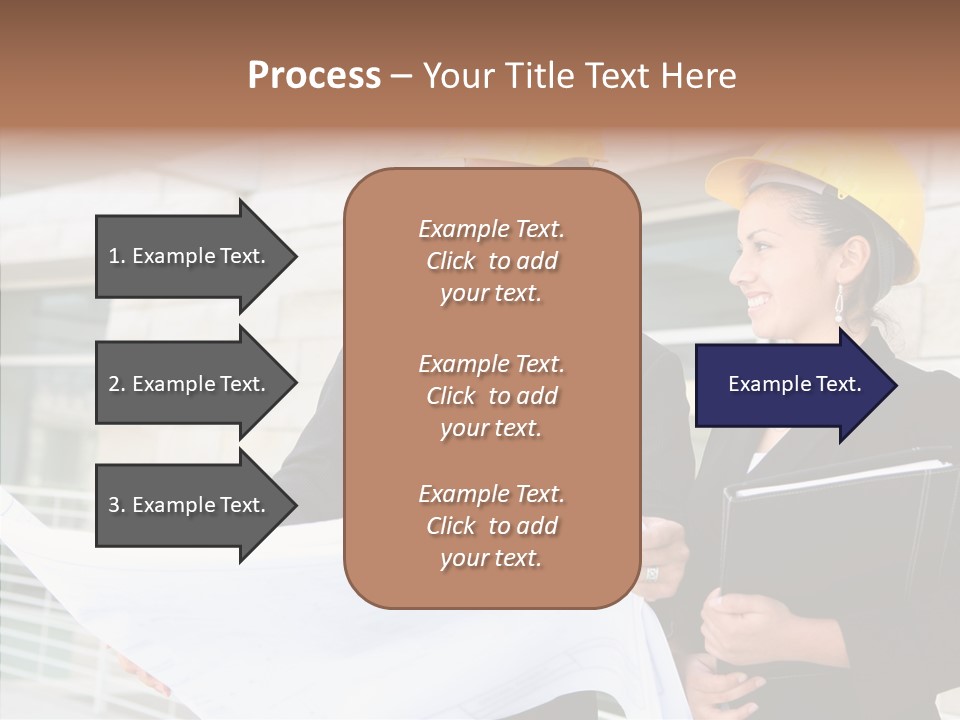 Blueprints Corporate Architect PowerPoint Template