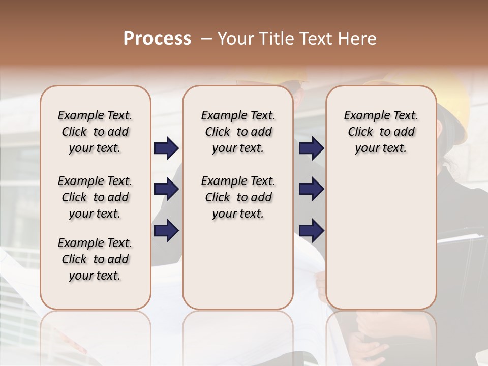Blueprints Corporate Architect PowerPoint Template