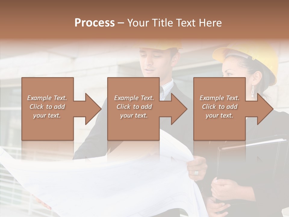Blueprints Corporate Architect PowerPoint Template