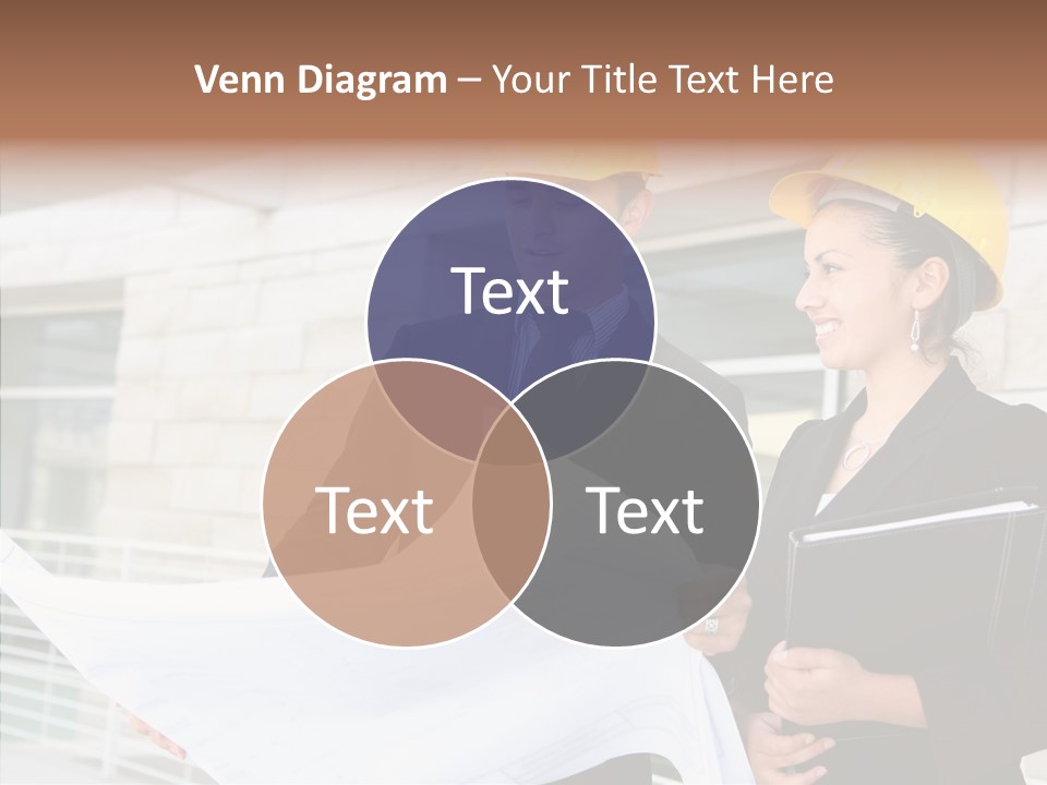 Blueprints Corporate Architect PowerPoint Template