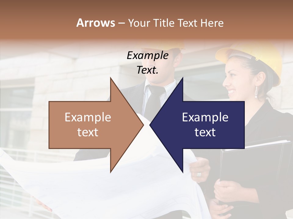 Blueprints Corporate Architect PowerPoint Template