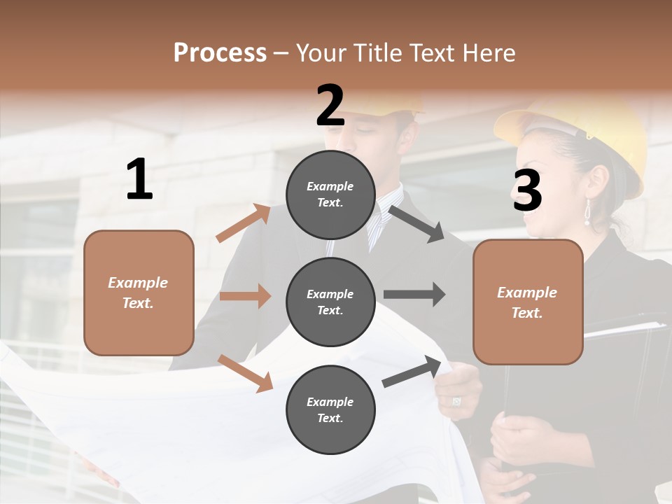 Blueprints Corporate Architect PowerPoint Template