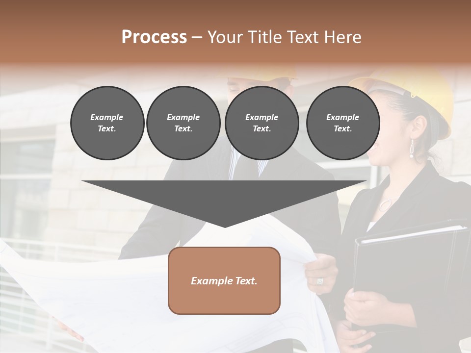 Blueprints Corporate Architect PowerPoint Template