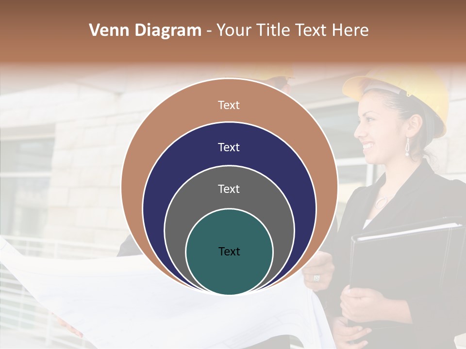 Blueprints Corporate Architect PowerPoint Template