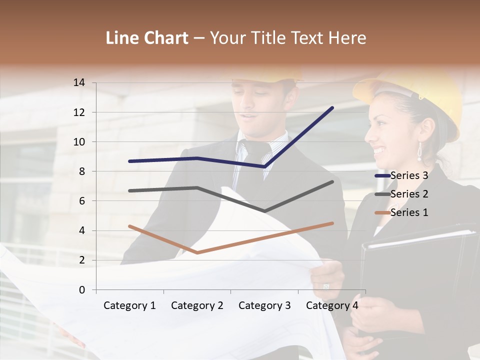 Blueprints Corporate Architect PowerPoint Template