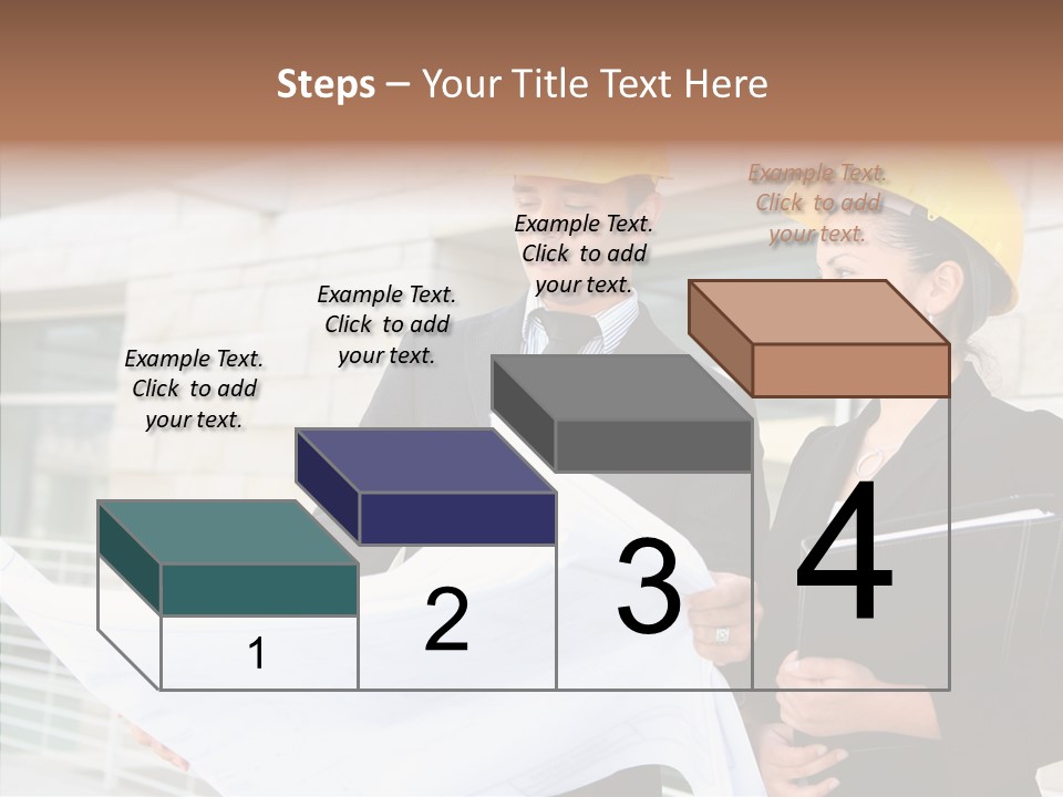 Blueprints Corporate Architect PowerPoint Template