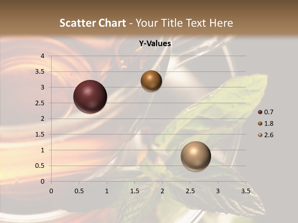 Freshness Leaves Aromatherapy PowerPoint Template