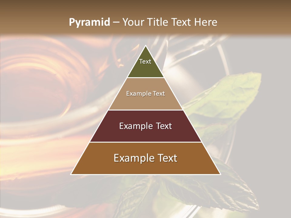 Freshness Leaves Aromatherapy PowerPoint Template