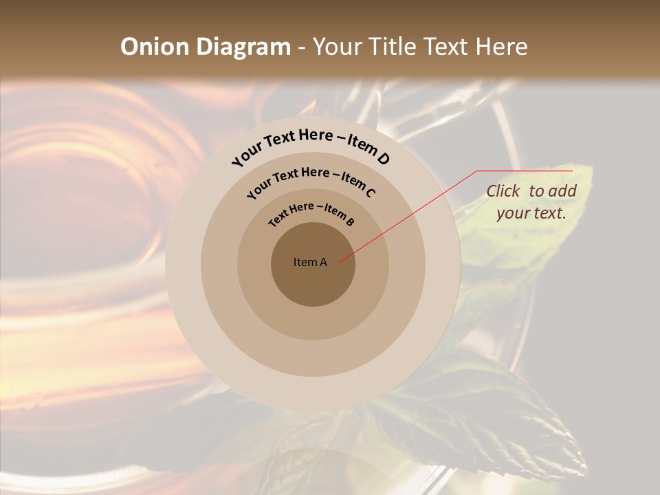 Freshness Leaves Aromatherapy PowerPoint Template