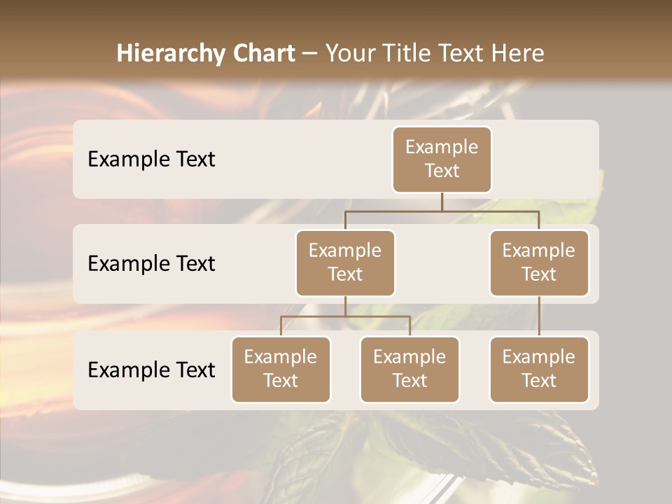 Freshness Leaves Aromatherapy PowerPoint Template