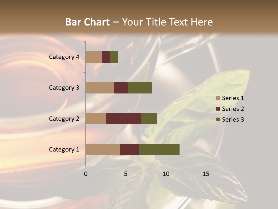 Freshness Leaves Aromatherapy PowerPoint Template