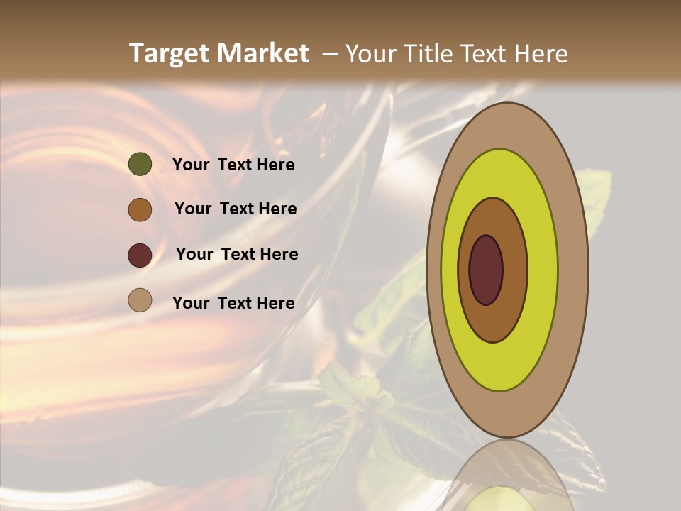 Freshness Leaves Aromatherapy PowerPoint Template