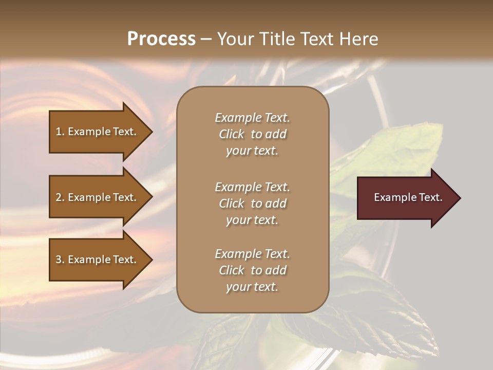 Freshness Leaves Aromatherapy PowerPoint Template