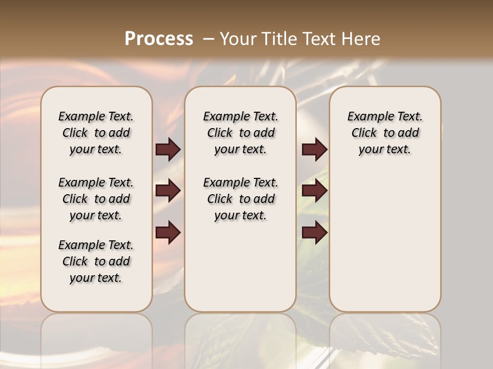 Freshness Leaves Aromatherapy PowerPoint Template