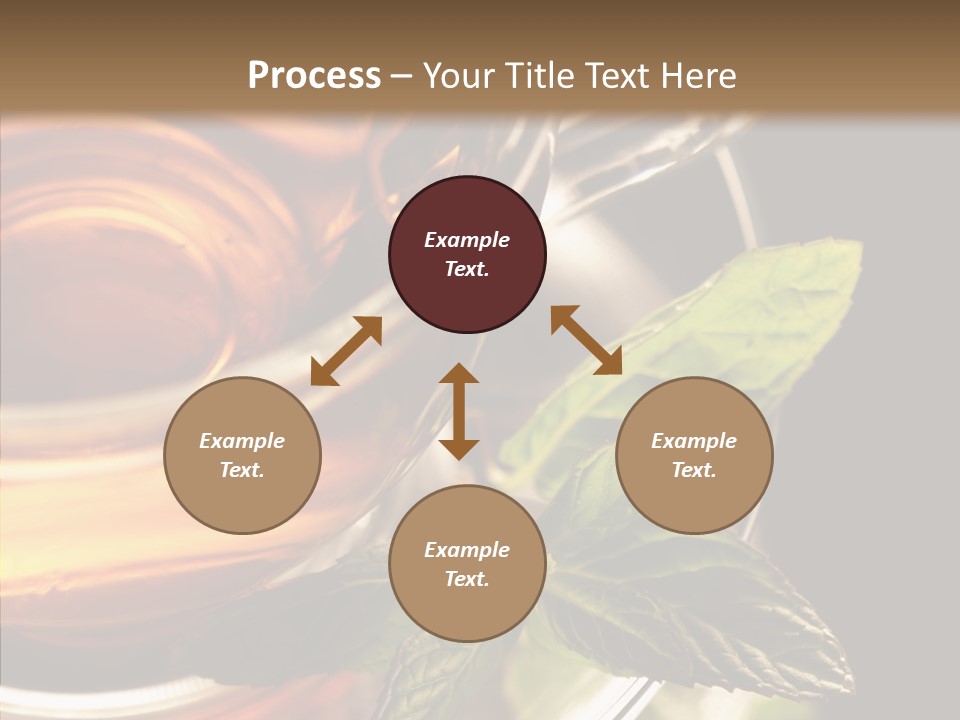 Freshness Leaves Aromatherapy PowerPoint Template