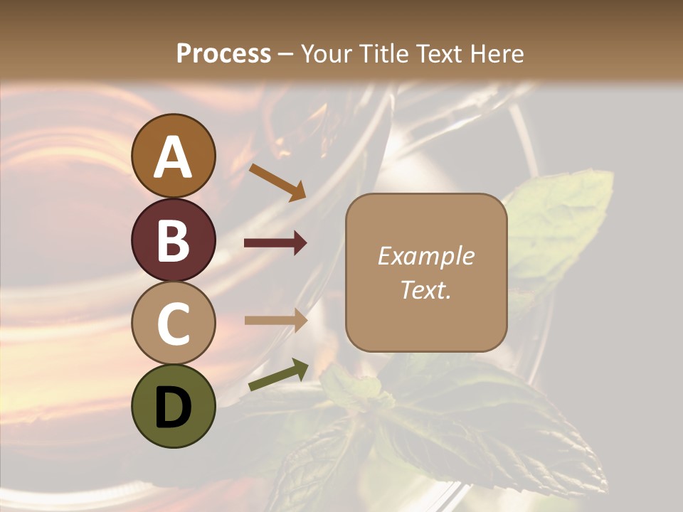 Freshness Leaves Aromatherapy PowerPoint Template