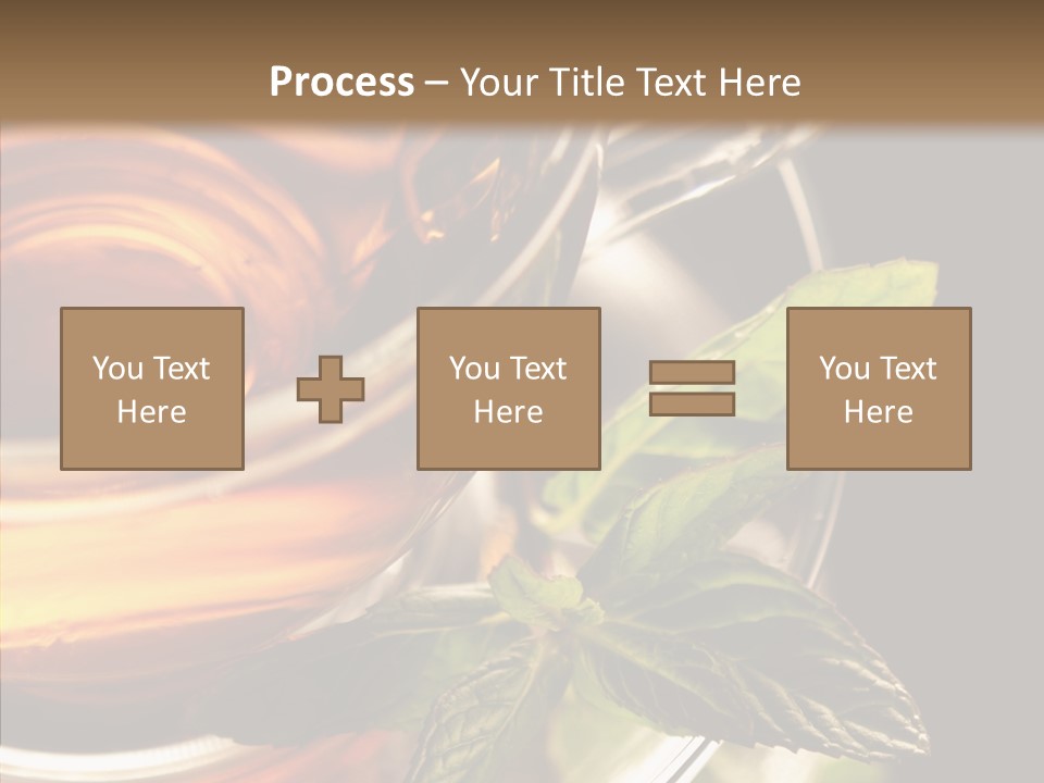 Freshness Leaves Aromatherapy PowerPoint Template