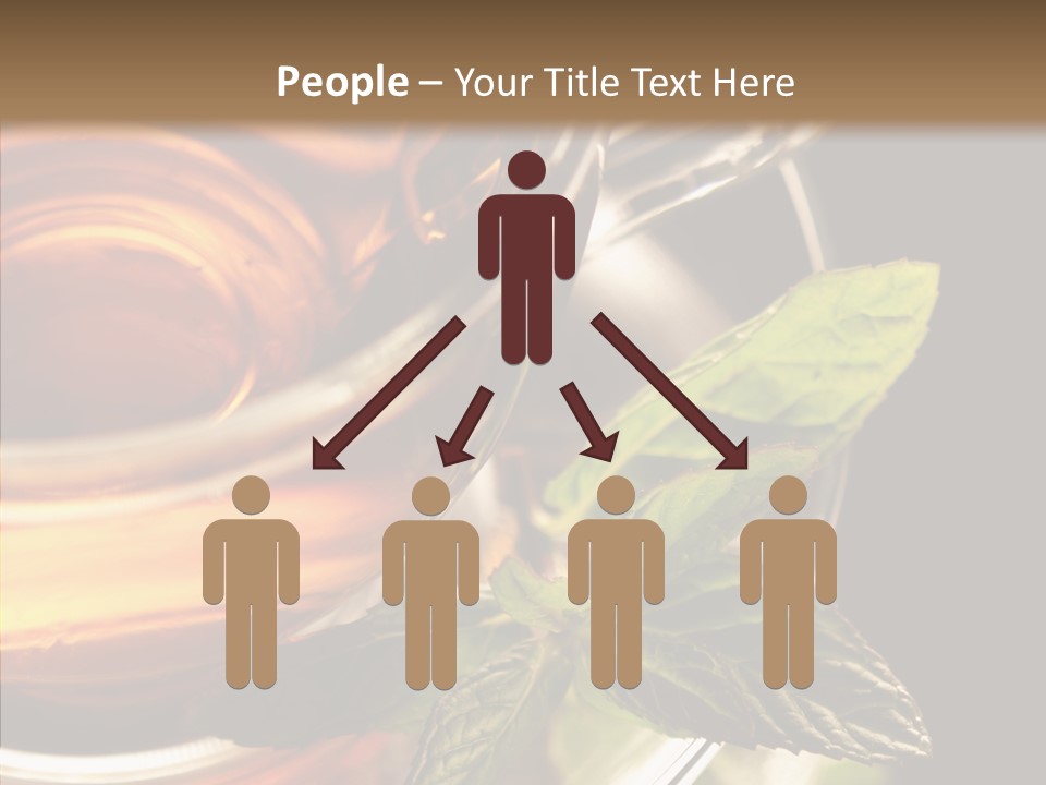 Freshness Leaves Aromatherapy PowerPoint Template