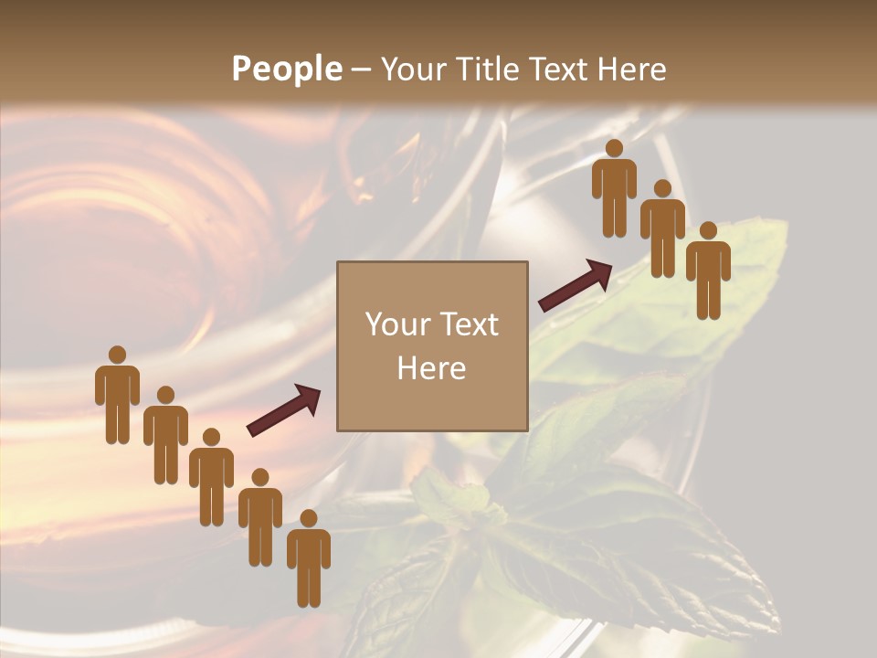 Freshness Leaves Aromatherapy PowerPoint Template