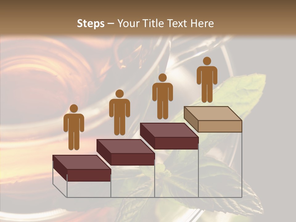 Freshness Leaves Aromatherapy PowerPoint Template