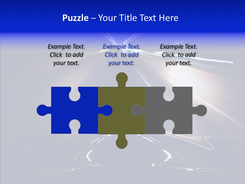 Traffic Motion Speedlight PowerPoint Template