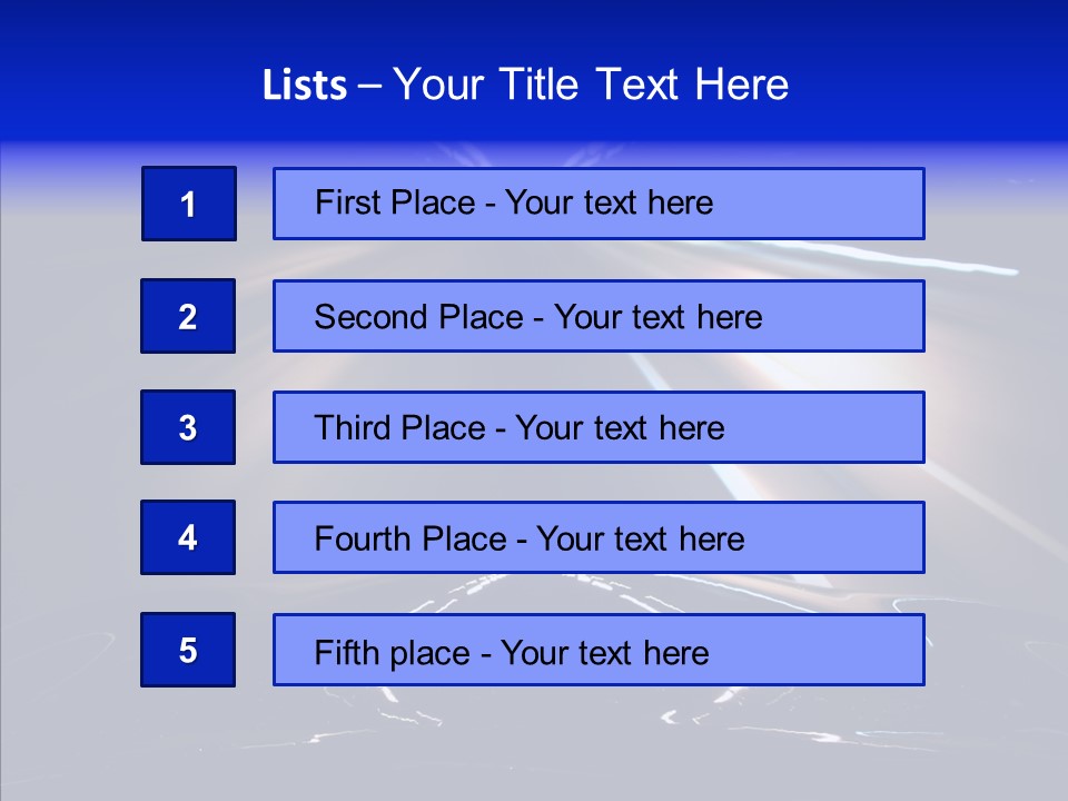 Traffic Motion Speedlight PowerPoint Template