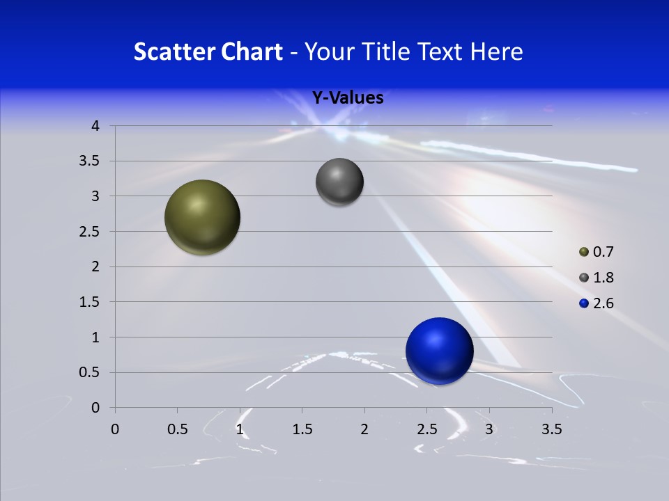 Traffic Motion Speedlight PowerPoint Template
