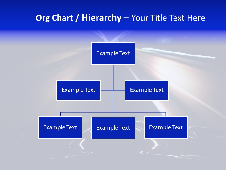 Traffic Motion Speedlight PowerPoint Template