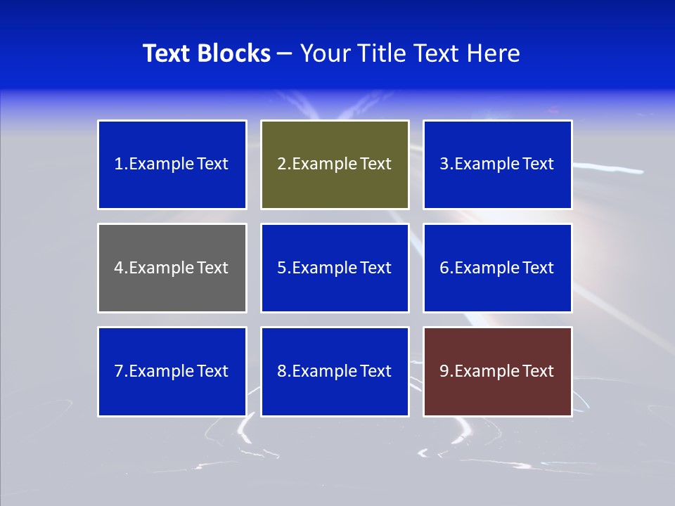Traffic Motion Speedlight PowerPoint Template