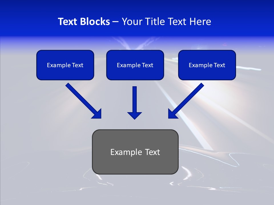 Traffic Motion Speedlight PowerPoint Template