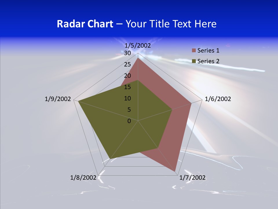 Traffic Motion Speedlight PowerPoint Template
