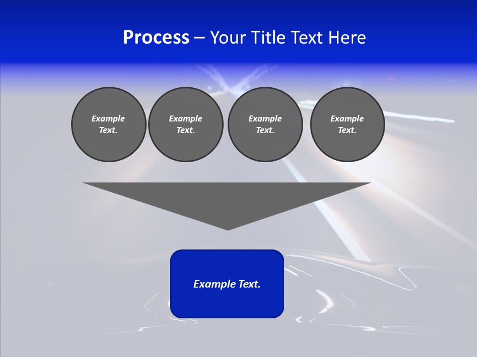 Traffic Motion Speedlight PowerPoint Template