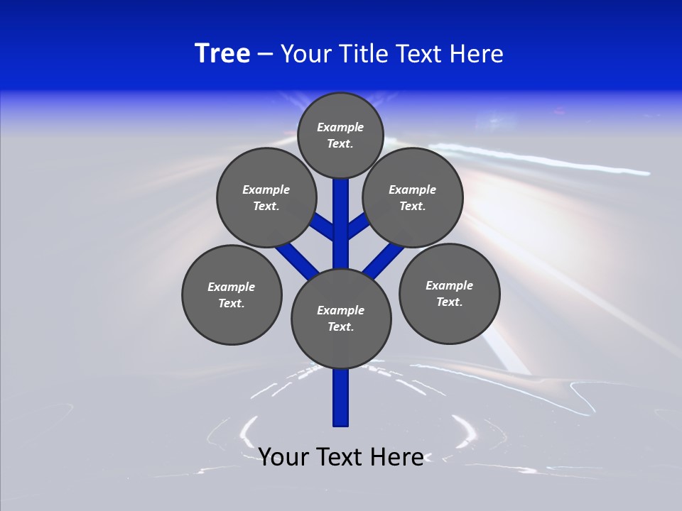 Traffic Motion Speedlight PowerPoint Template