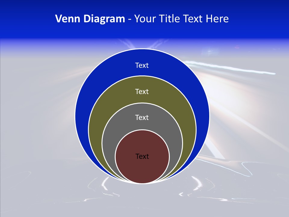 Traffic Motion Speedlight PowerPoint Template