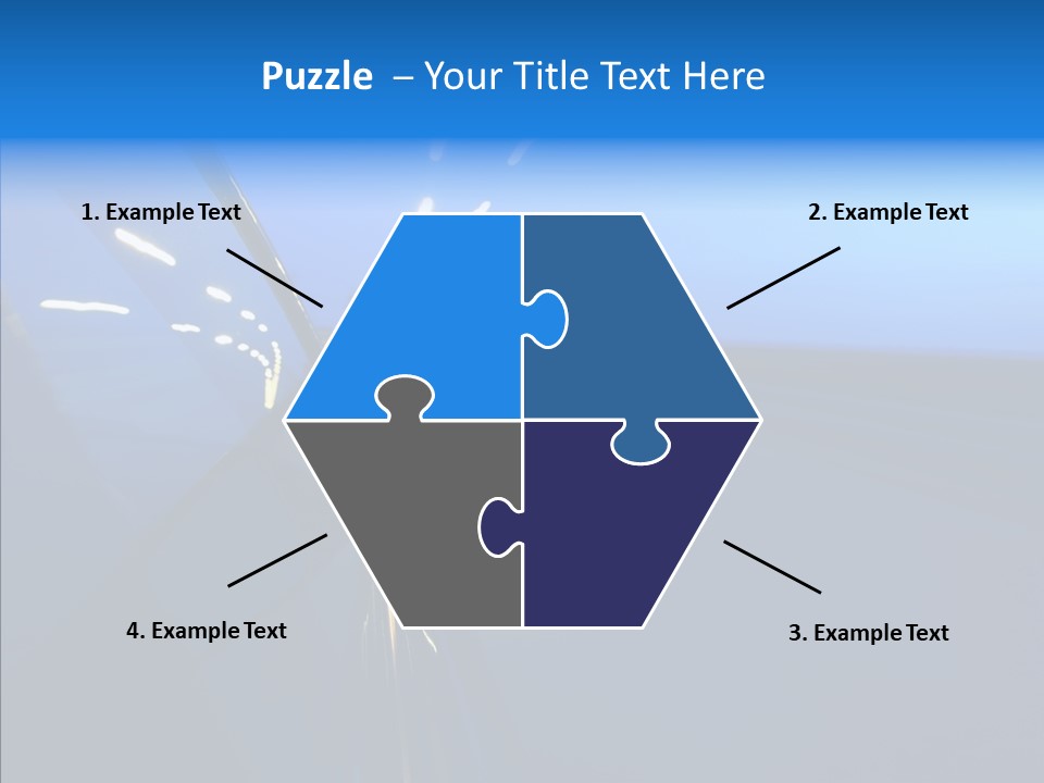 Mirror Speedy Blur PowerPoint Template