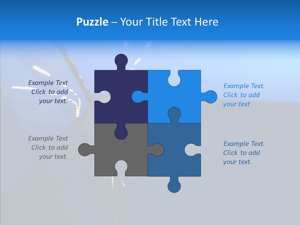 Mirror Speedy Blur PowerPoint Template