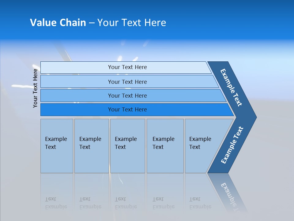 Mirror Speedy Blur PowerPoint Template