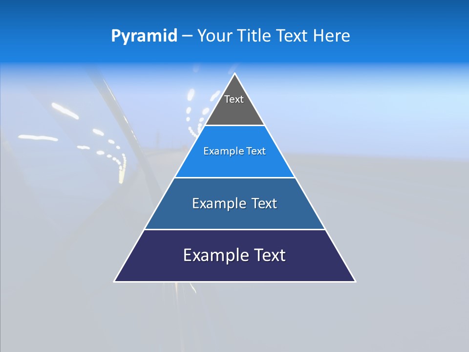 Mirror Speedy Blur PowerPoint Template