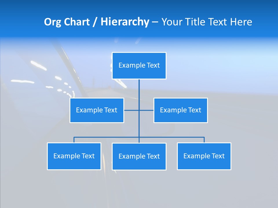 Mirror Speedy Blur PowerPoint Template
