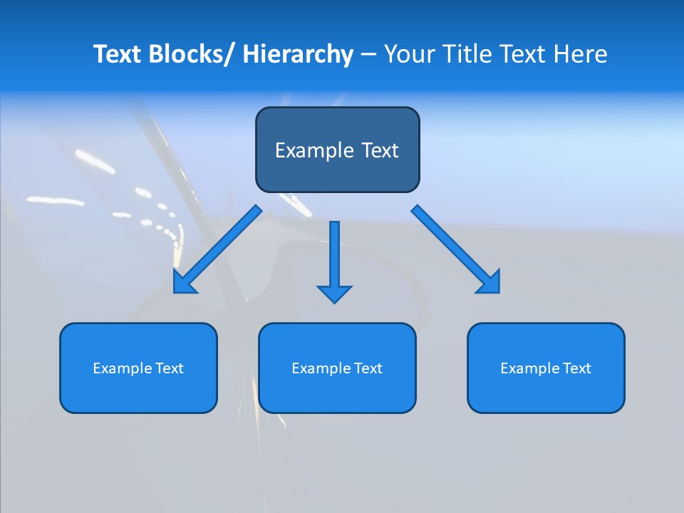 Mirror Speedy Blur PowerPoint Template