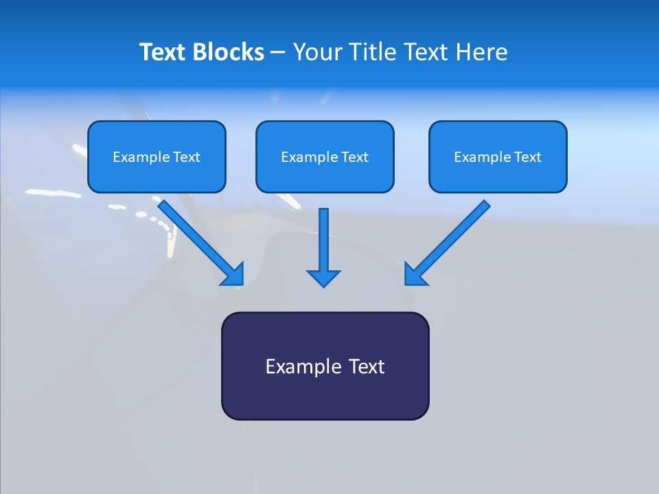 Mirror Speedy Blur PowerPoint Template