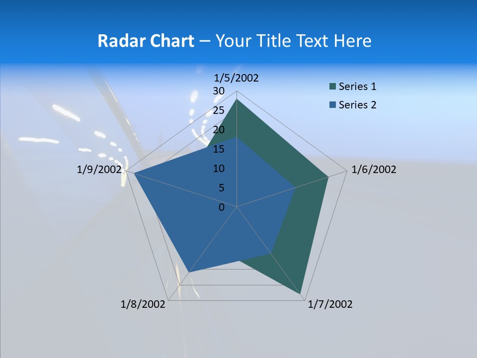 Mirror Speedy Blur PowerPoint Template
