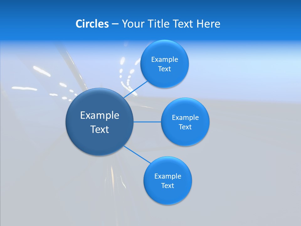 Mirror Speedy Blur PowerPoint Template