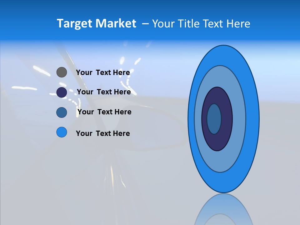 Mirror Speedy Blur PowerPoint Template