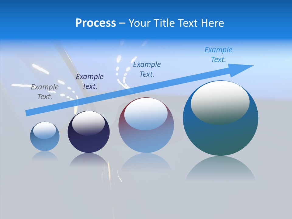 Mirror Speedy Blur PowerPoint Template