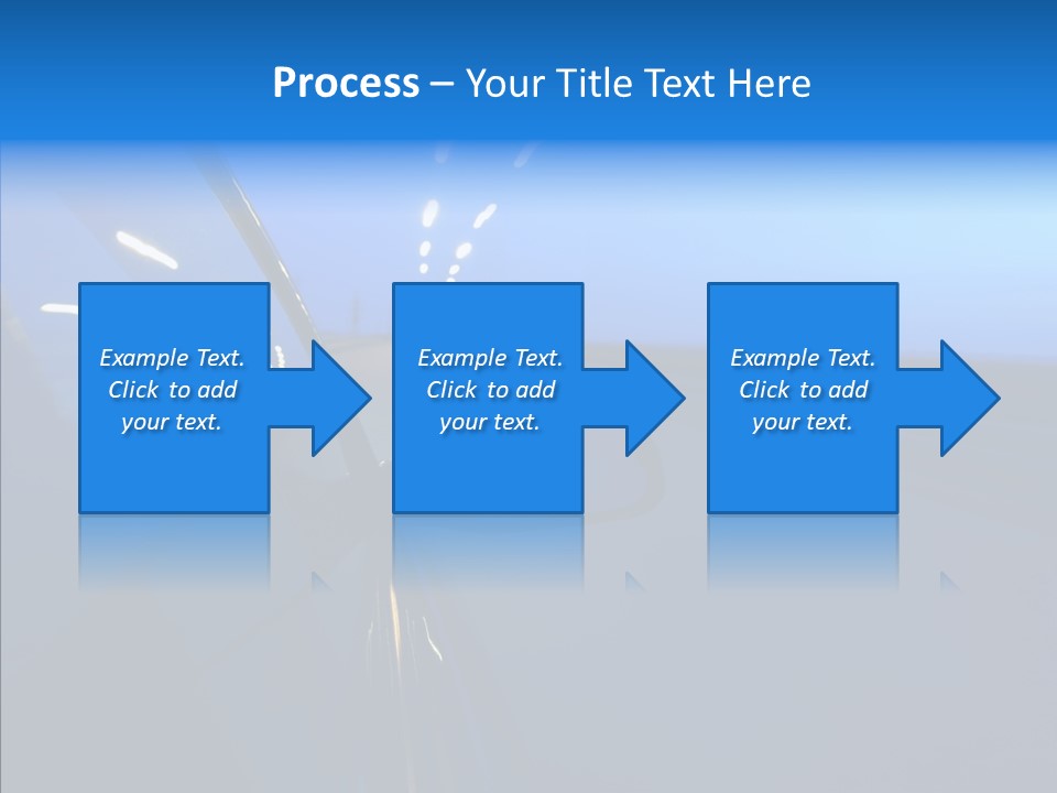 Mirror Speedy Blur PowerPoint Template