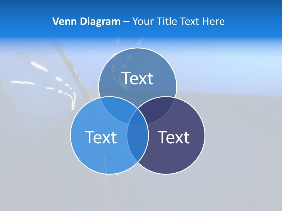 Mirror Speedy Blur PowerPoint Template