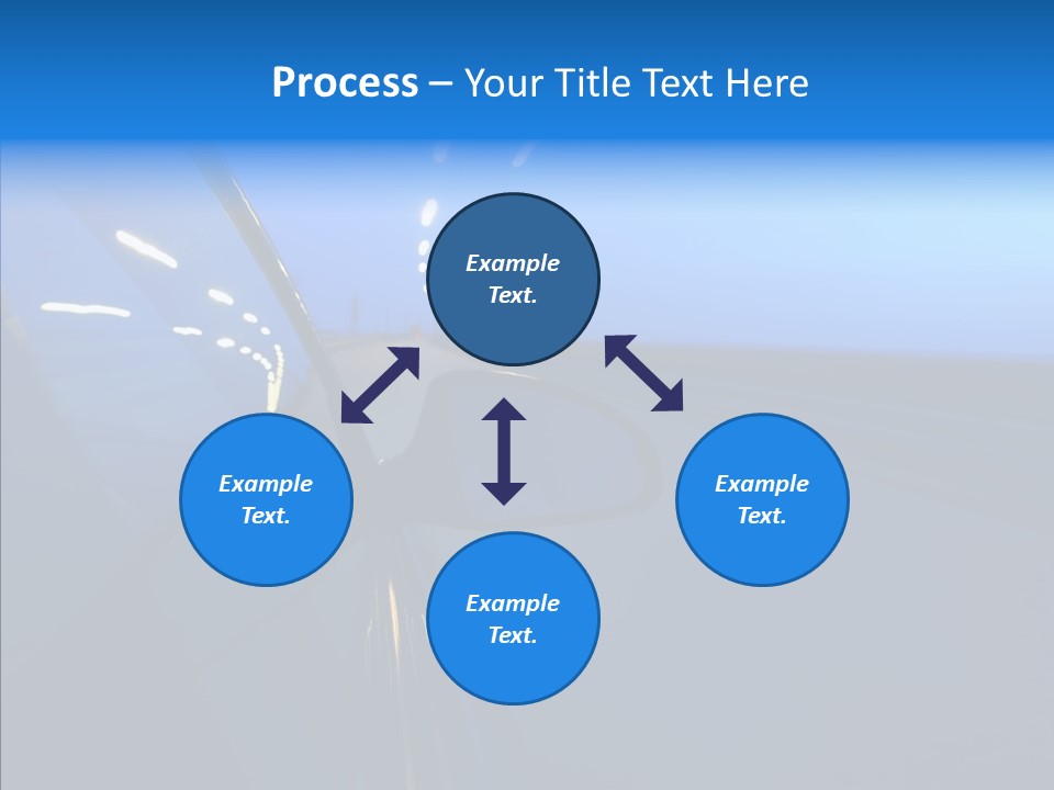 Mirror Speedy Blur PowerPoint Template