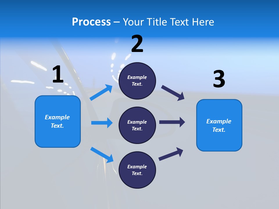 Mirror Speedy Blur PowerPoint Template